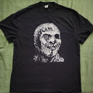 ZOMBIE 2XL Black Tee Shirt Fulci 70s